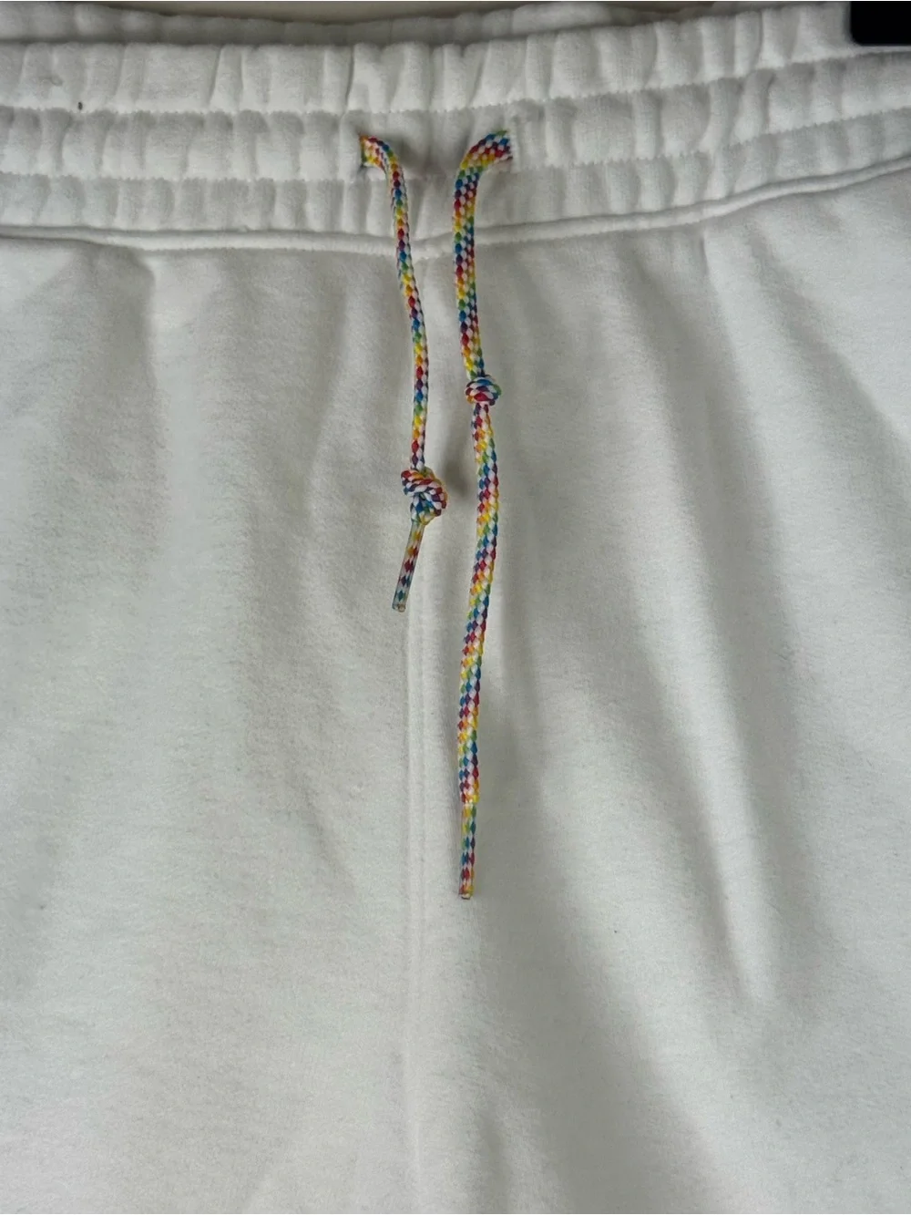 Levi’s Equality Never Goes Out of Style White Sweat Shorts Men’s Large